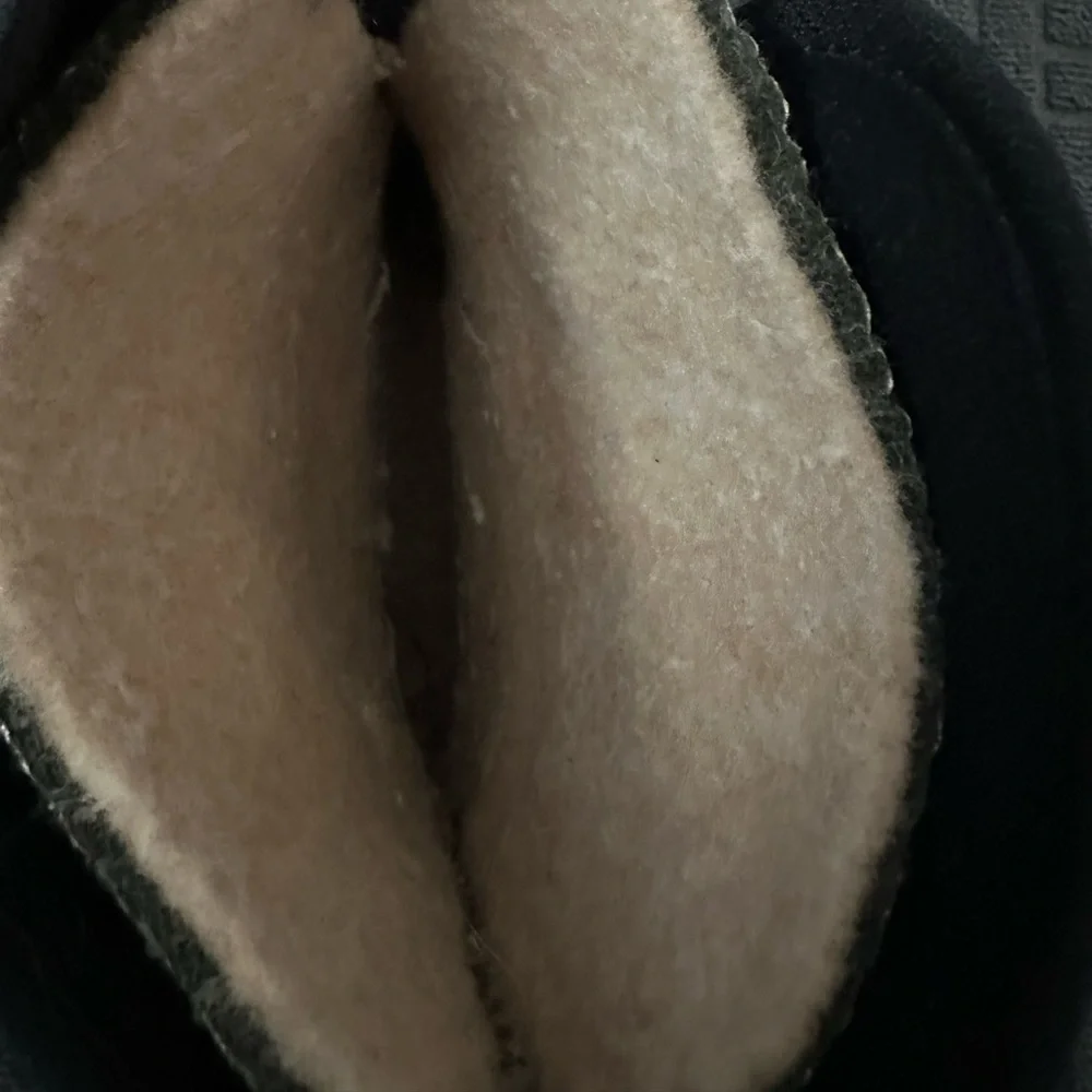 Black Kids Snow Boots